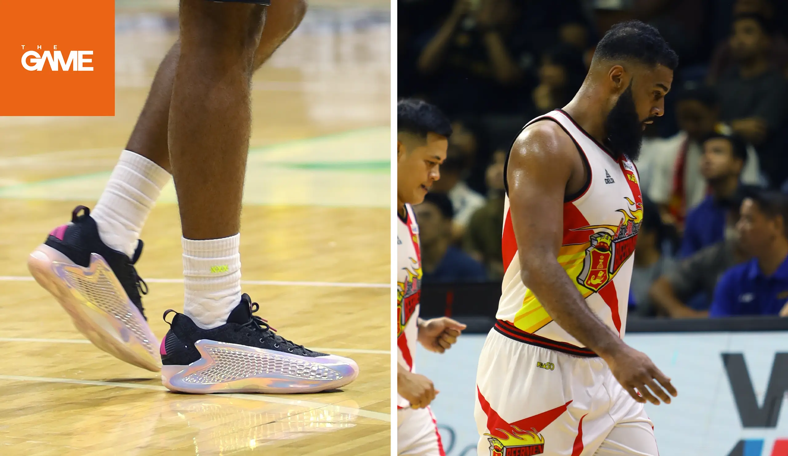 The game 2025 july in-article mo tauutua - the game PBA Philippine Cup finals sneakers: Mo Tautuaa