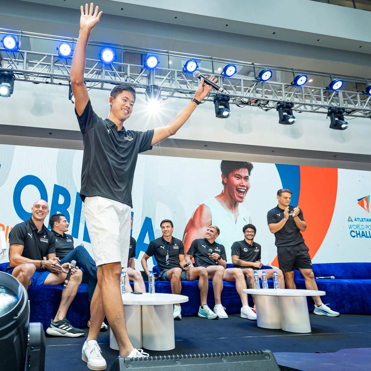 Filipino Fanfare Brings the Hype to the Atletang Ayala World Pole Vault Challenge