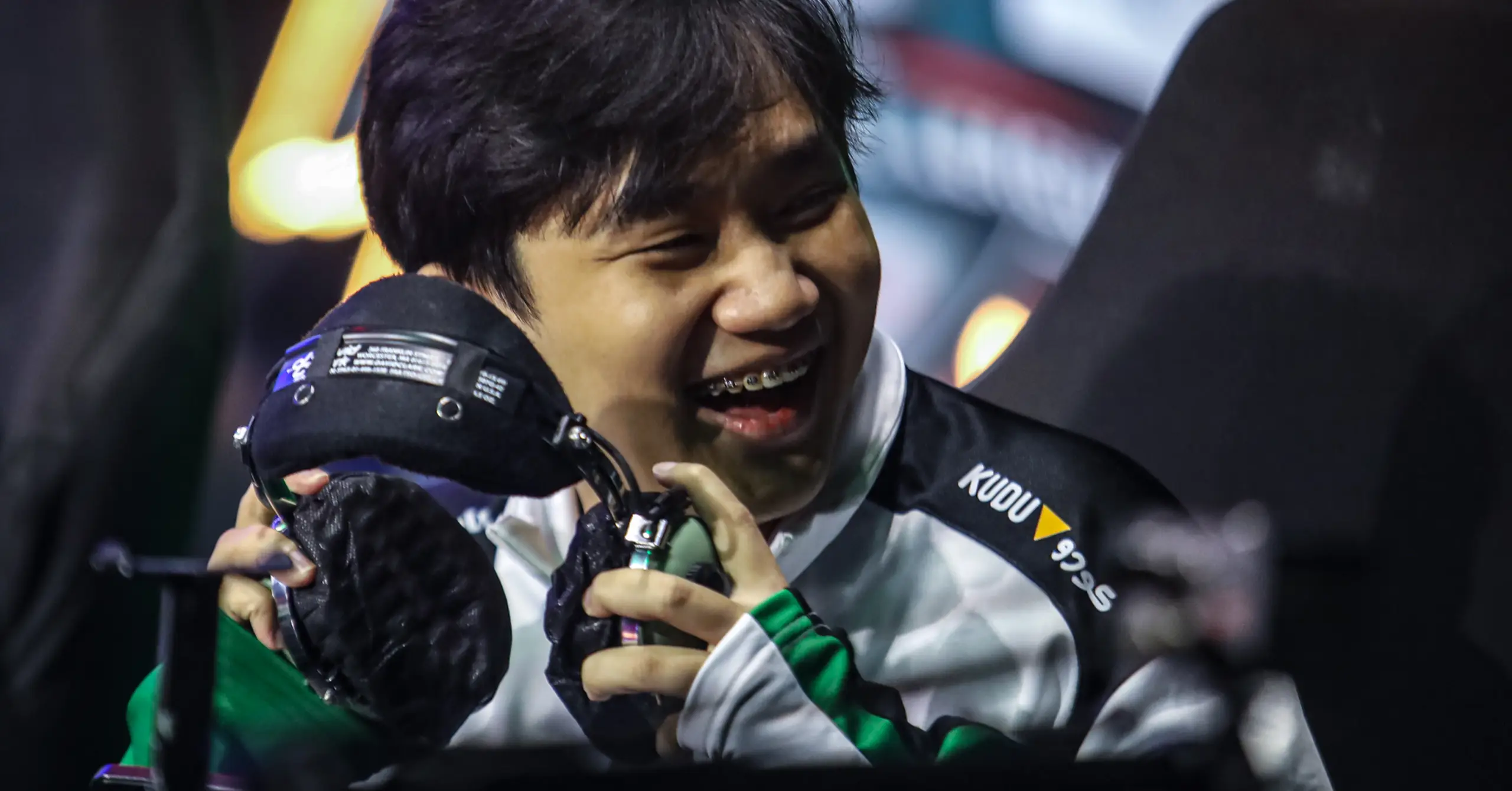 Team Falcons’ Owgwen Keeps His Spirts Up After Second Win