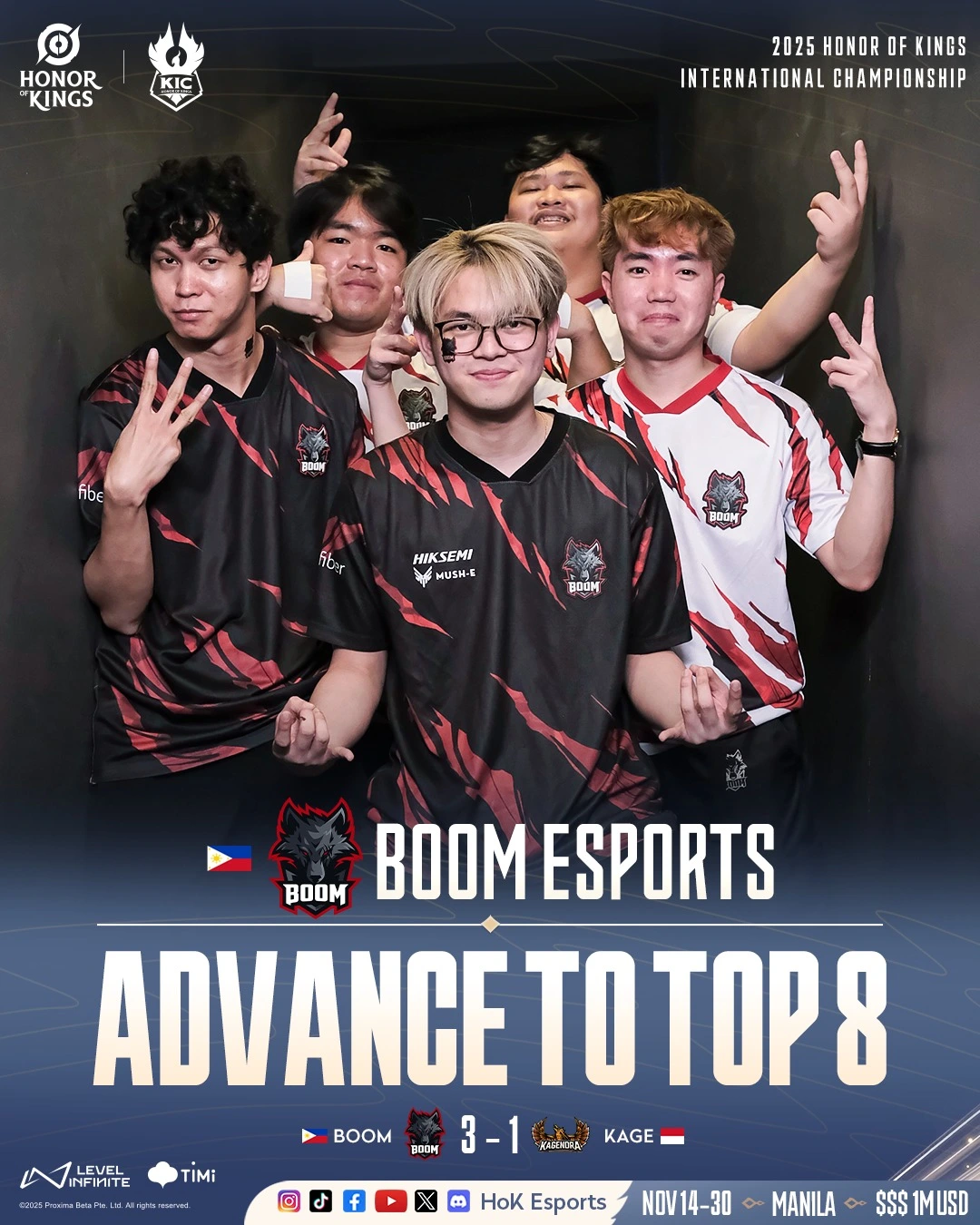 BOOM Esports Enter the KIC 2025 Playoffs But are Still Ramping Up