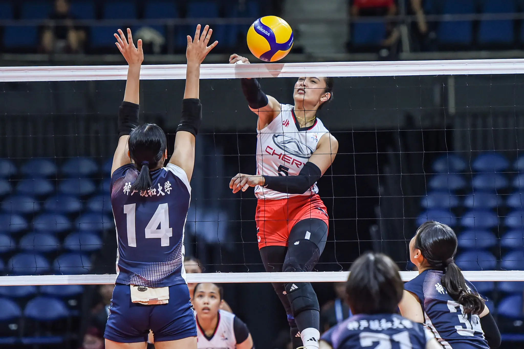 Over 20 months since her injury, Imee Hernandez is back on the court with Chery Tiggo.