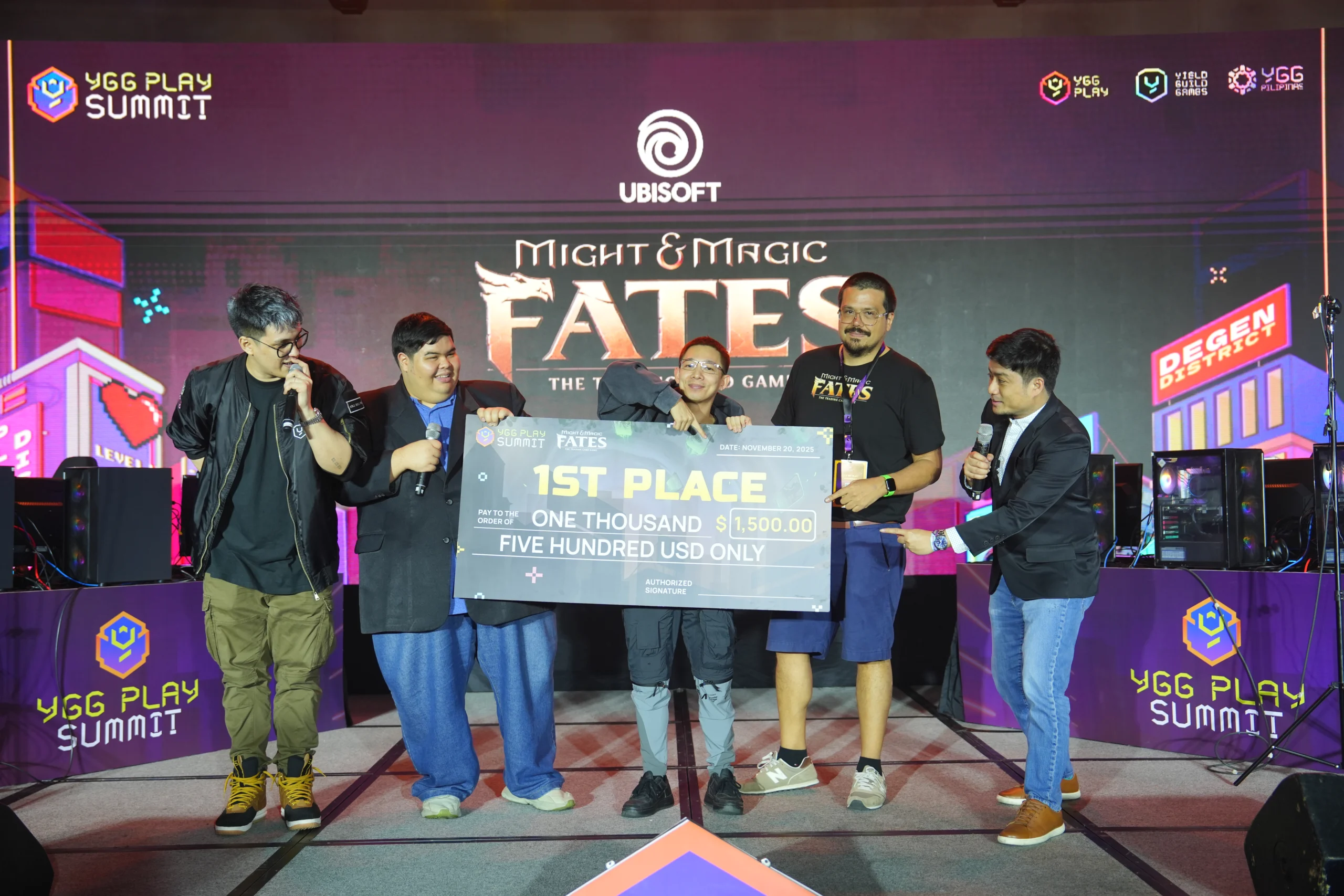 YGG Play Summit Champions Familiar and New Web3 Esports